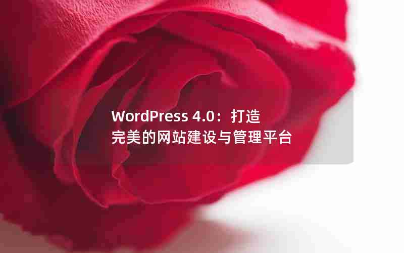 WordPress 4.0վƽ̨