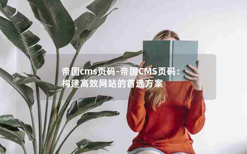 帝国cms页码-帝国CMS页码：构建高效网站的首选方案