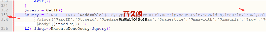 织梦后台添加或编辑图集提示附加表出错的解决方法