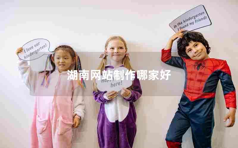 湖南网站制作哪家好