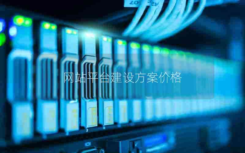 网站平台建设方案价格