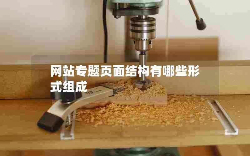 网站专题页面结构有哪些形式组成
