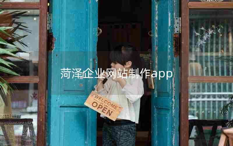 菏泽企业网站制作app