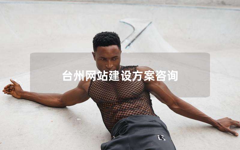 台州网站建设方案咨询