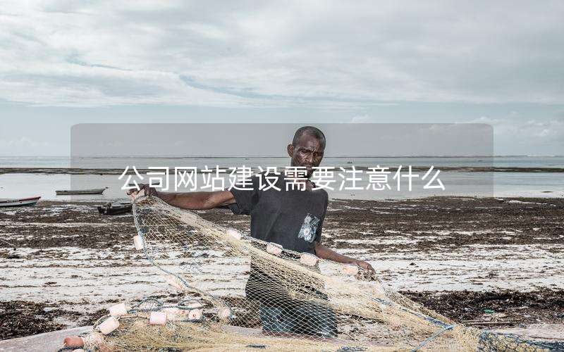 公司网站建设需要注意什么