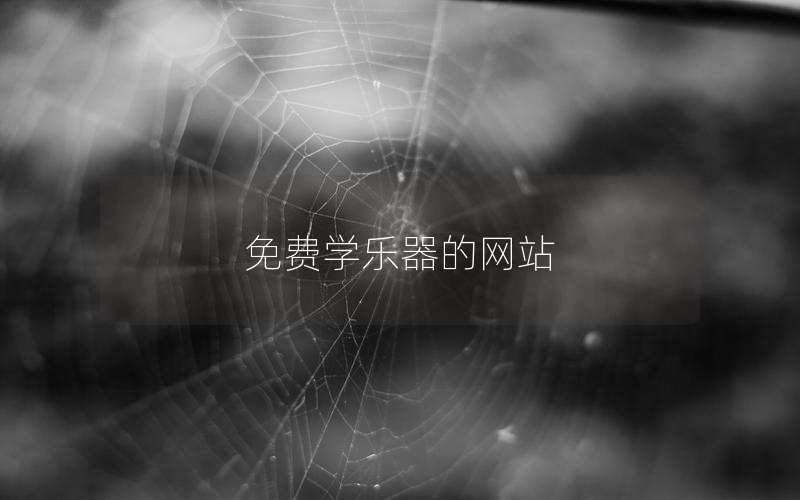 免费学乐器的网站