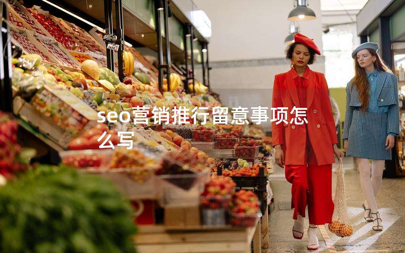seo营销推行留意事项怎么写
