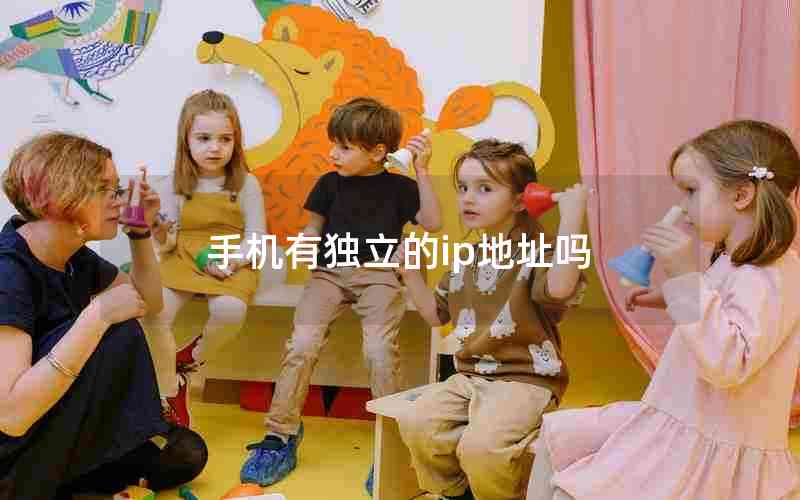 手机有独立的ip地址吗